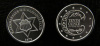 1/10 oz Silver Round - Three Cent Silver - FIVE PIECES